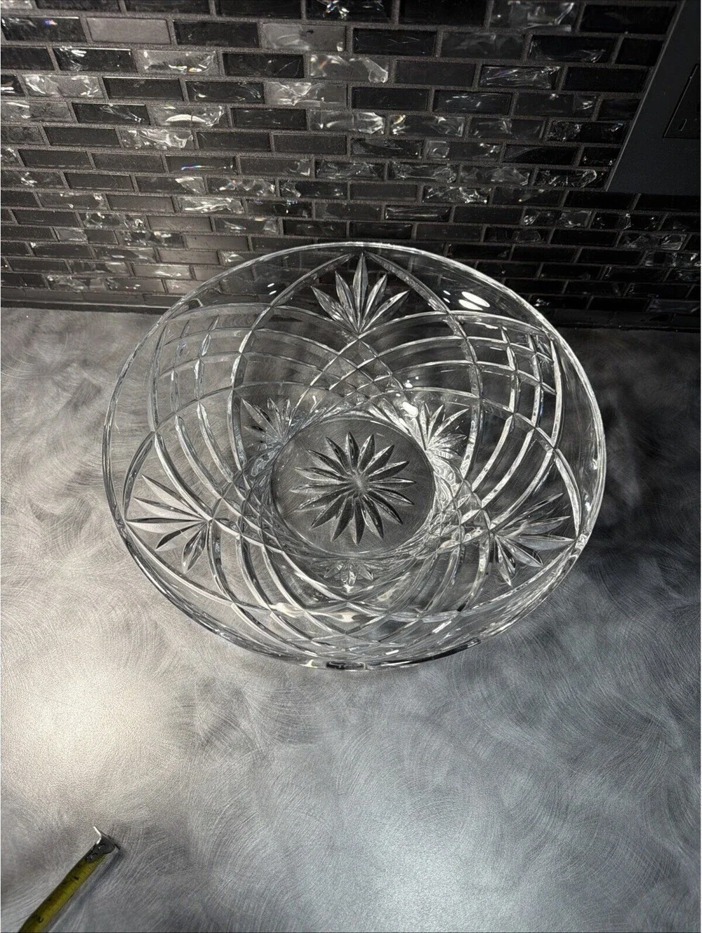 WATERFORD Marquis MAXIMILLION CENTERPIECE BOWL, Cut Lead Crystal, 12